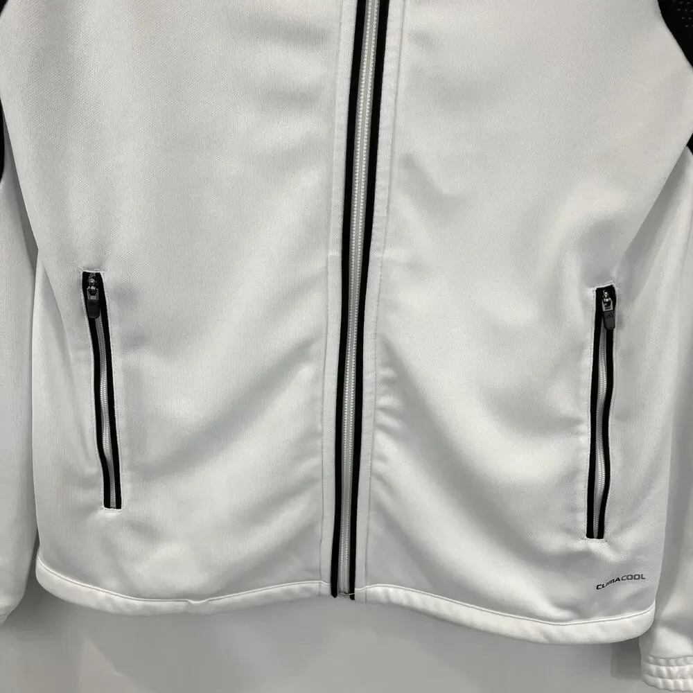 Adidas Climacool Full Zip Track Jacket 3 Stripes Boys Youth XS ( 7-8‎ Years)